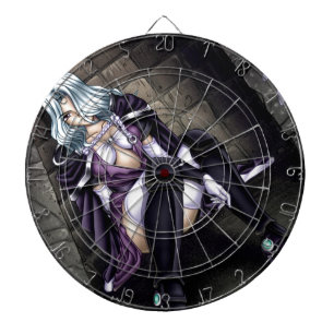 Anime Warrior Girl Dartboard
