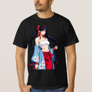 Anime Warrior Spirit Kimono Tee
