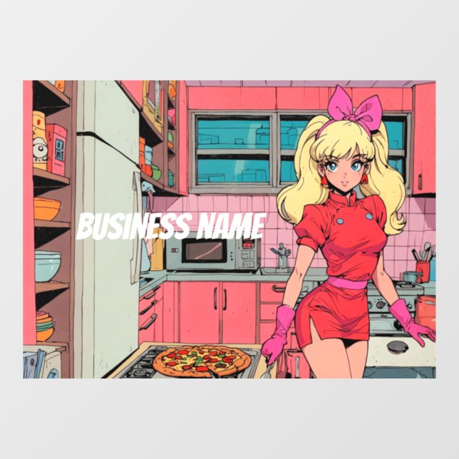 Anime Window Cling (Sheet)