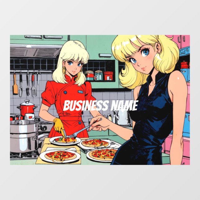 Anime Window Cling (Sheet)