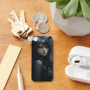 Anime Wolf Girl Key Ring