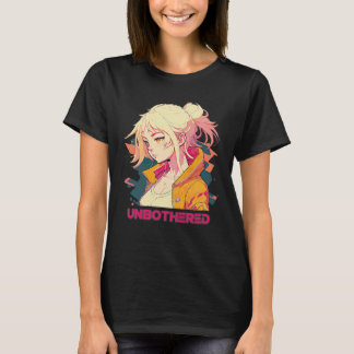 Anime Womens Tshirts | Unbothered Girl T-Shirt