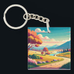 Anime world key ring<br><div class="desc">Anime world Keychain</div>