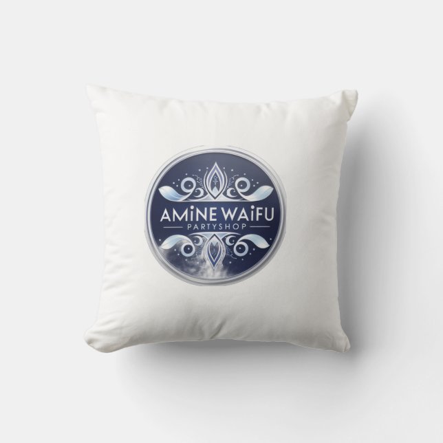 Animewaifupartyshop Cushion (Front)