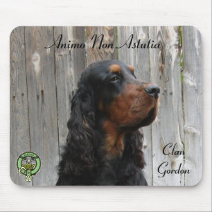 Animo Non Astutia, Gordon Setter Mousepad