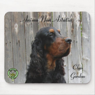 Animo Non Astutia, Gordon Setter Mousepad