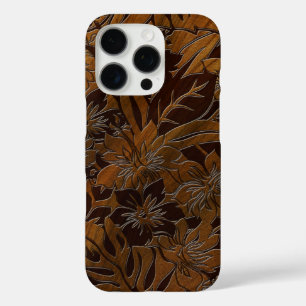 Anini Beach Faux Wood Hawaiian Elm iPhone 16 Pro Case