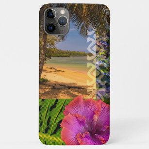 Anini Beach, Kauai Hawaiian Collage  Case-Mate iPhone Case