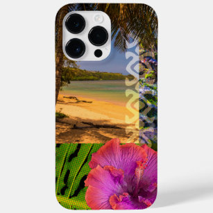 Anini Beach, Kauai Hawaiian Collage  Case-Mate iPhone 14 Pro Max Case