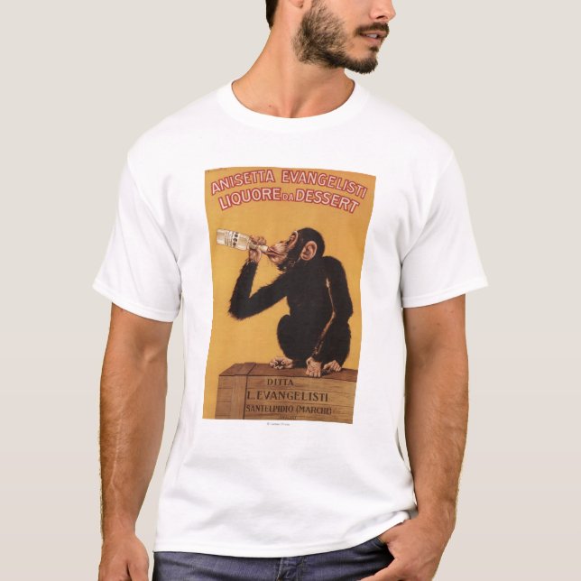 Anisetta Evangelisti Liquore da Dessert T-Shirt (Front)