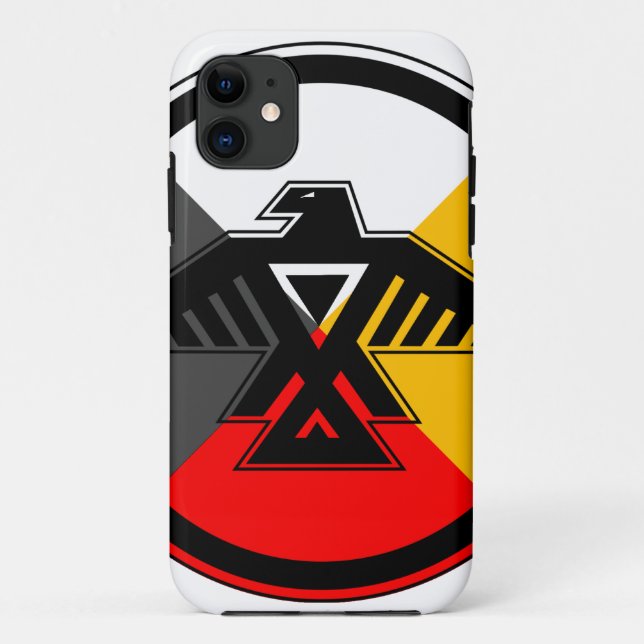 Anishinaabe Four Directions iPhone case (Back)