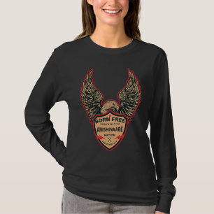 Anishinaabe Native American Indian Tradition Respe T-Shirt