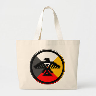 Anishinaabe Thunderbird Large Tote Bag