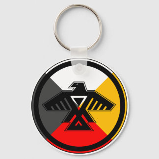 Anishinabek Dodem & 4 Directions Keychain