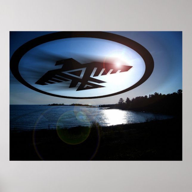 Anishinabek Thunderbird Poster (Front)