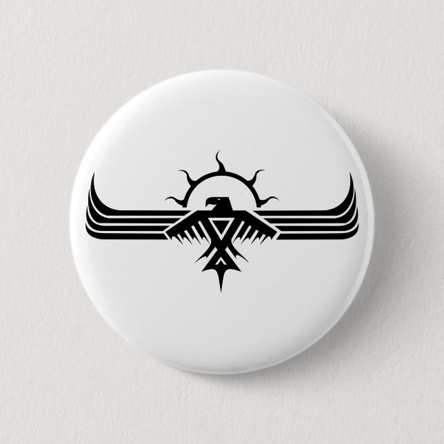 Anishinabek Thunderbird V3 Button (Front)