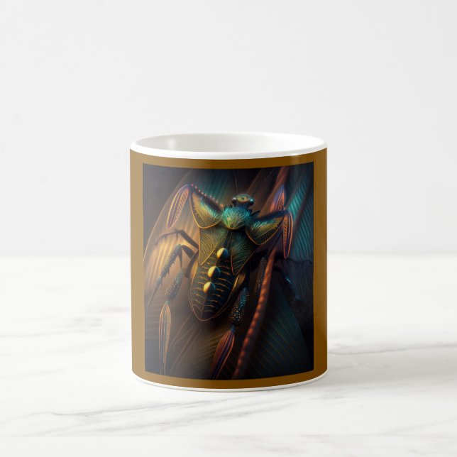 Anisocelis flavolineata Matador Bug Inspired Coffee Mug (Center)