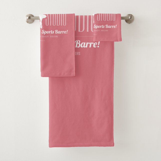 Anita Dambrake Dance Studio Bath Towel Set (Insitu)