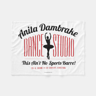 Anita Dambrake Dance Studio Fleece Blanket
