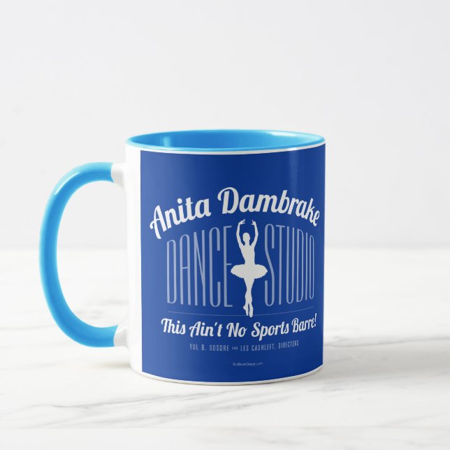 Anita Dambrake Dance Studio Mug (Left)