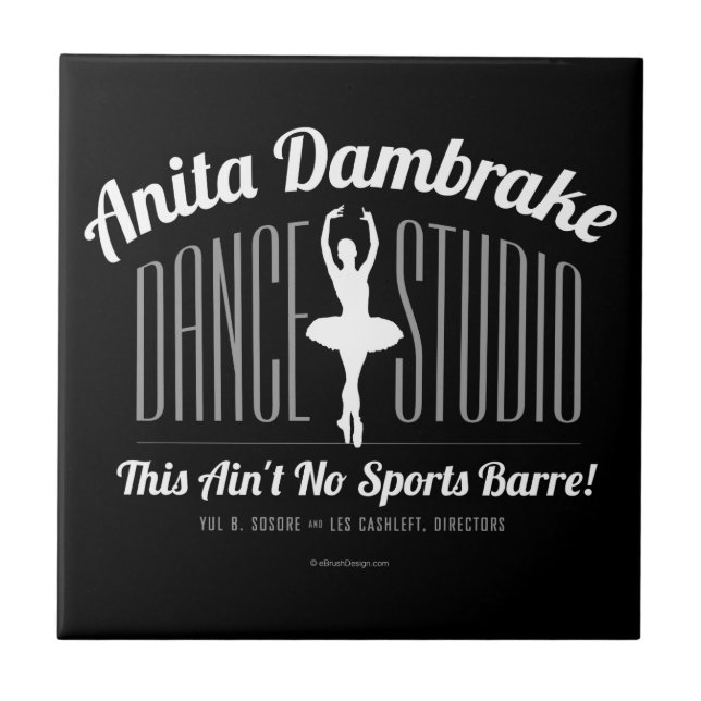 Anita Dambrake Dance Studio Tile (Front)