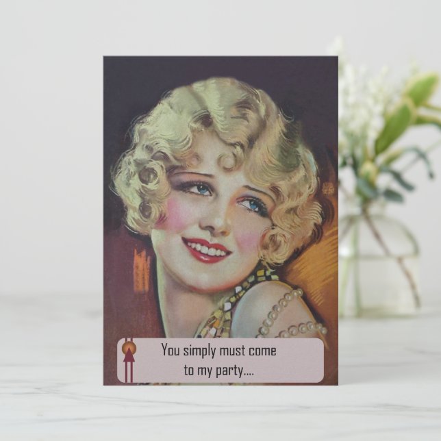 Anita Page Invitation (Standing Front)