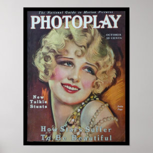 Anita Page Photoplay Poster