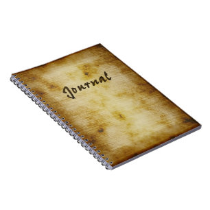 Anitque Parchment Journal Notebook