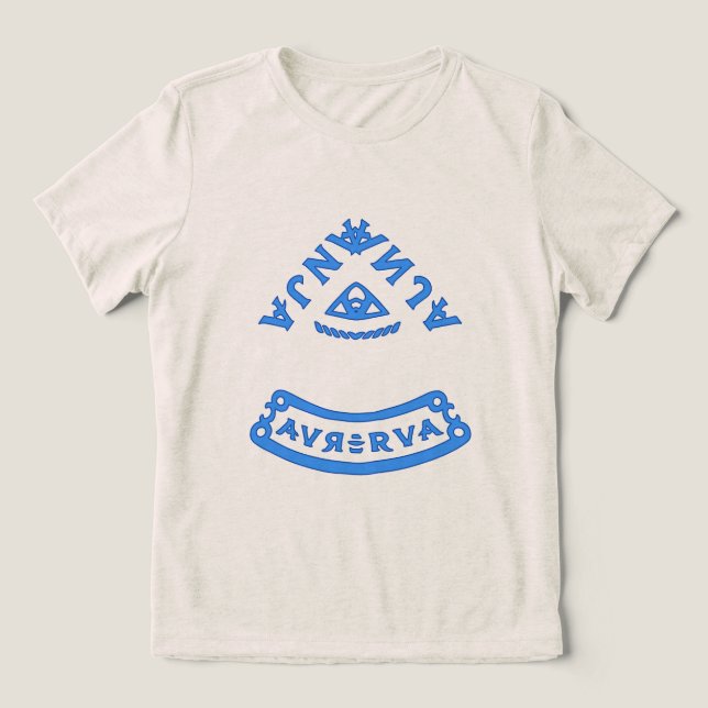 ANJA Magic eye Tri-Blend Shirt (Design Front)