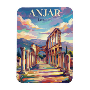 Anjar Lebanon Magnet