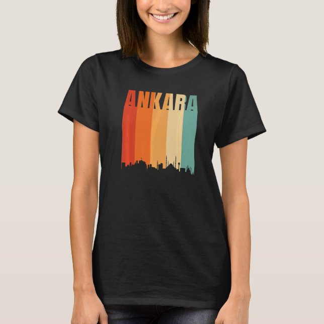Ankara Skyline   T-Shirt (Front)