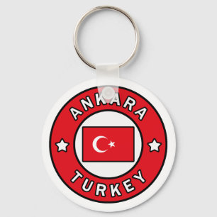 Ankara Turkey Key Ring