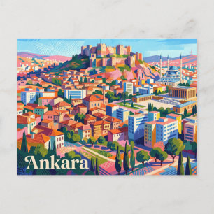 Ankara Turkey Postcard