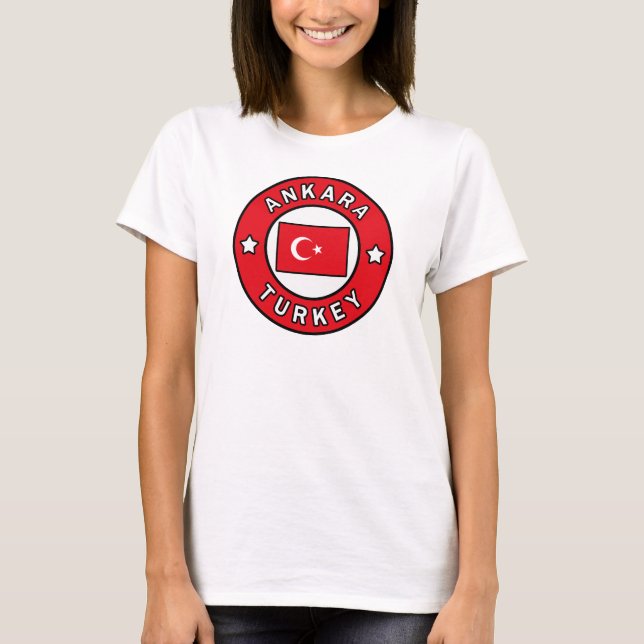 Ankara Turkey T-Shirt (Front)