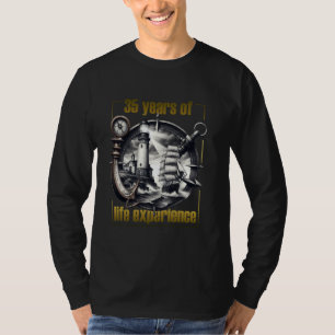 Anker Lighthouse Compass 35th Birthday Gift Idea T-Shirt