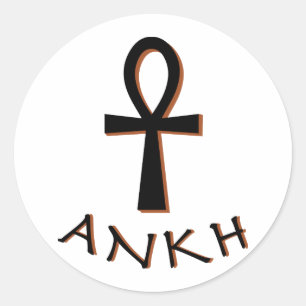 Ankh Classic Round Sticker