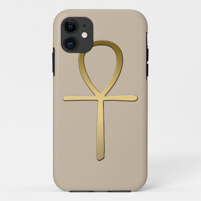 Ankh cross Egyptian symbol Case-Mate iPhone Case (Back)