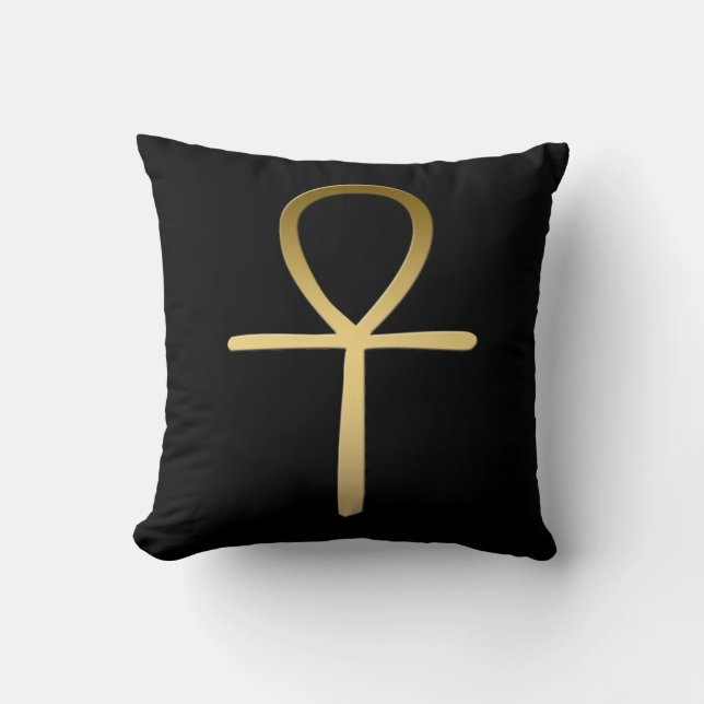 Ankh cross Egyptian symbol Cushion (Front)