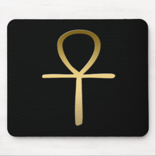 Ankh cross Egyptian symbol Mouse Pad