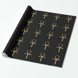 Ankh cross Egyptian symbol Wrapping Paper
