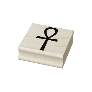 Ankh Egyptian Life Symbol Rubber Stamp