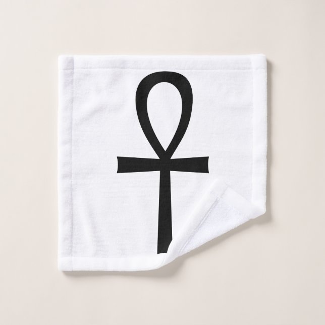 Ankh Egyptian Life Symbol Wash Cloth (Wash Cloth)