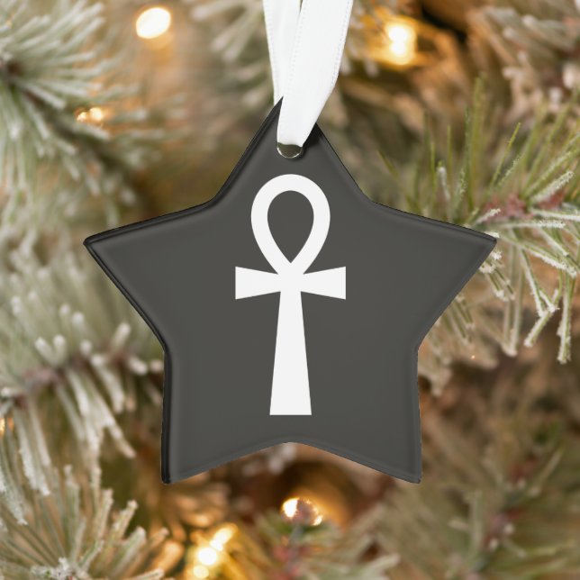 Ankh Egyptian Symbol Ornament (Tree)