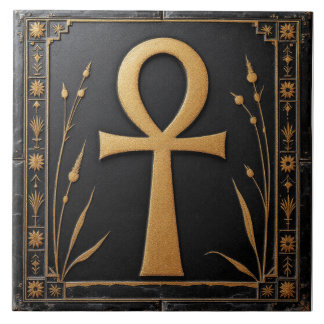 Ankh Elegance Ceramic Tile