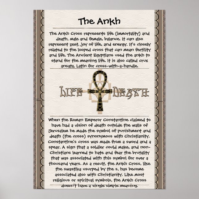 Ankh Informational Poster (Front)