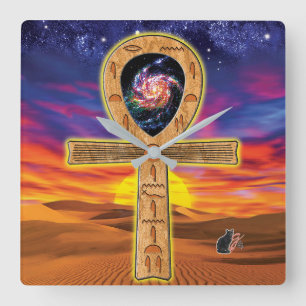 Ankh Large Clock