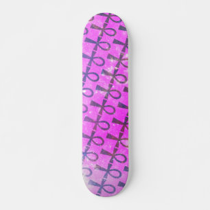 Ankh Pattern Skateboard