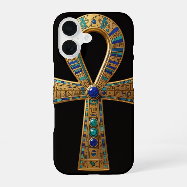 Ankh Symbol Bedeutung – Schlüssel des Lebens´8 iPhone 16 Case (Back)