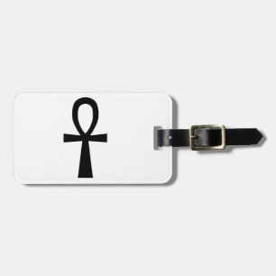 Ankh Symbol Luggage Tag