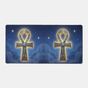 Ankh Symbol Meaning – Key of Life´11 Desk Mat